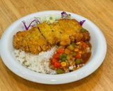 Hình bước làm 5 của món Katsu Curry - Cơm Cà Ri Thịt Chiên Xù Nhật Bản