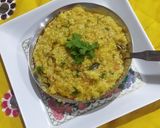 A picture of step 7 of Bhagar khichadi.
