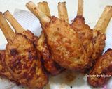 A picture of step 3 of Sugarcane Chicken Drumstick Rolls.