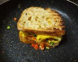 Pas rețetă Omlette-toast 2 fotografie