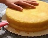 صورة لخطوة 4 من وصفة كيكة محشبة با لكريمة