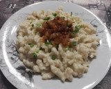 Foto del paso 11 de la receta: Bryndzové halušky 🇸🇰 - Ñoquis de patata con bacon Eslovacos