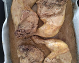 Foto del paso 5 de la receta: Pollo Asado con Leche de Coco, Salsa de Humo y Yakiniku con Verduritas a la Mantequilla