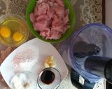 Foto langkah ke 1 dari resep Chicken egg roll.