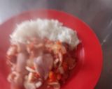 Foto del paso 6 de la receta: Aletas y tentáculos 🐙 con arroz 🥘🍅😋
