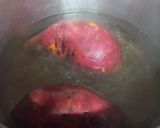 A picture of step 2 of Root Vegetables with Garlic and Za'atar.