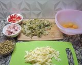 Foto del paso 1 de la receta: Tortillas con pencas de acelga! Aprovechemos todo😉👌