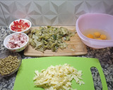 Foto del paso 1 de la receta: Tortillas con pencas de acelga! Aprovechemos todo😉👌