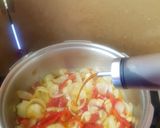 Foto del paso 12 de la receta Albóndigas de pollo en salsa de piquillos con toque agridulce