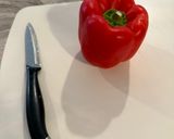 A picture of step 2 of Roasted Tomato Soup.