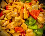 Hình bước làm 8 của món Gà Cung Bửu (Kung Pao Chicken)