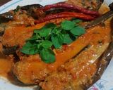 Foto langkah ke 2 dari resep Terong bakar bumbu pecel.