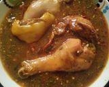 A picture of step 4 of Fresh okro soup.