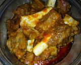 A picture of step 5 of Tikka mutton.