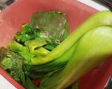 Foto langkah ke 1 dari resep Pokcoy Siram ayam bawang putih.