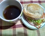 A picture of step 3 of Ham and Cheese Torta.