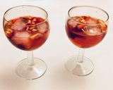 A picture of step 3 of Instant sangria cocktail.