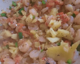Foto del paso 7 de la receta: Piña con Camarones Gratinados