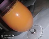 A picture of step 1 of Fresh mango juice.