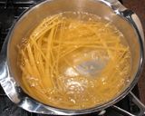 A picture of step 2 of 10 minute carbonara.