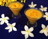 A picture of step 9 of Mango Custard.