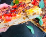 Hình bước làm 4 của món 15’ với bánh pizza siêu tốc (không men nở)