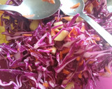 Foto del paso 3 de la receta: Ensalada de lombarda con panceta y naranja