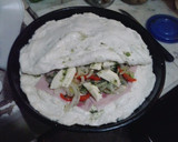 Foto del paso 9 de la receta: Pizza rellena y otra con levadura