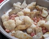 Foto del paso 4 de la receta: Arroz con coliflor y alcachofas
