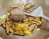 Foto langkah ke 5 dari resep Steak Tempe with Mushroom Sauce.
