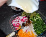 A picture of step 4 of Rice salad.