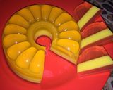 Foto langkah ke 7 dari resep Agar-Agar Bunga Matahari.