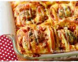 Foto langkah ke 16 dari resep PIZZA ROLL Super Empuk ala Killer Bread Recomended.