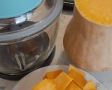 Foto del passaggio 1 della ricetta Torta alla zucca alla crema di pistacchio