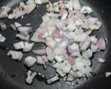 A picture of step 1 of French omelette.
