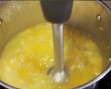 Foto del paso 4 de la receta Crema de calabaza con judías verdes y jamón