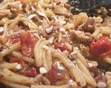 Foto del passaggio 3 della ricetta Casarecce con sgombro,melanzane e pomodorini