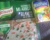 Foto del paso 4 de la receta: Arroz verde🍚green rice