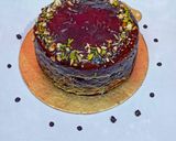 एगलैस चॉकलेट केक (Eggless chocolate cake recipe in Hindi) रेसिपी चरण 9 फोटो