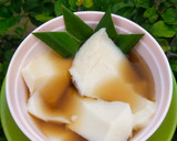 Foto langkah ke 4 dari resep Puding Tahu Kuah Jahe.