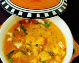 A picture of step 6 of Paneer Makhani.