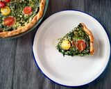 Foto del paso 7 de la receta: Tarta de espinacas, queso ricotta y pasas