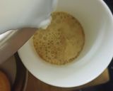 A picture of step 3 of Coffee custard pudding.