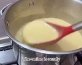 A picture of step 8 of Onion soup.