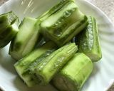 A picture of step 1 of Turia bateta nu bharelu shak. (stuffed ridge gourd and potatoes).
