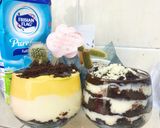 Foto langkah ke 5 dari resep Oreo mango cheesecake.