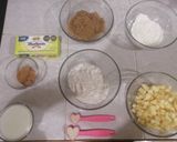 Foto del paso 1 de la receta: Muffins de manzana y canela