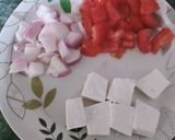 A picture of step 2 of Kidney beans chat.