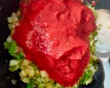 A picture of step 2 of Italian sauce.