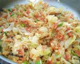 A picture of step 1 of Spring rolls.
